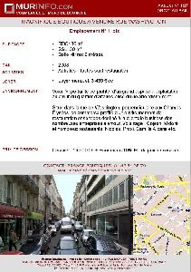 Belle boutique à vendre rue Washington 75008 Paris Prestations et agencements lu