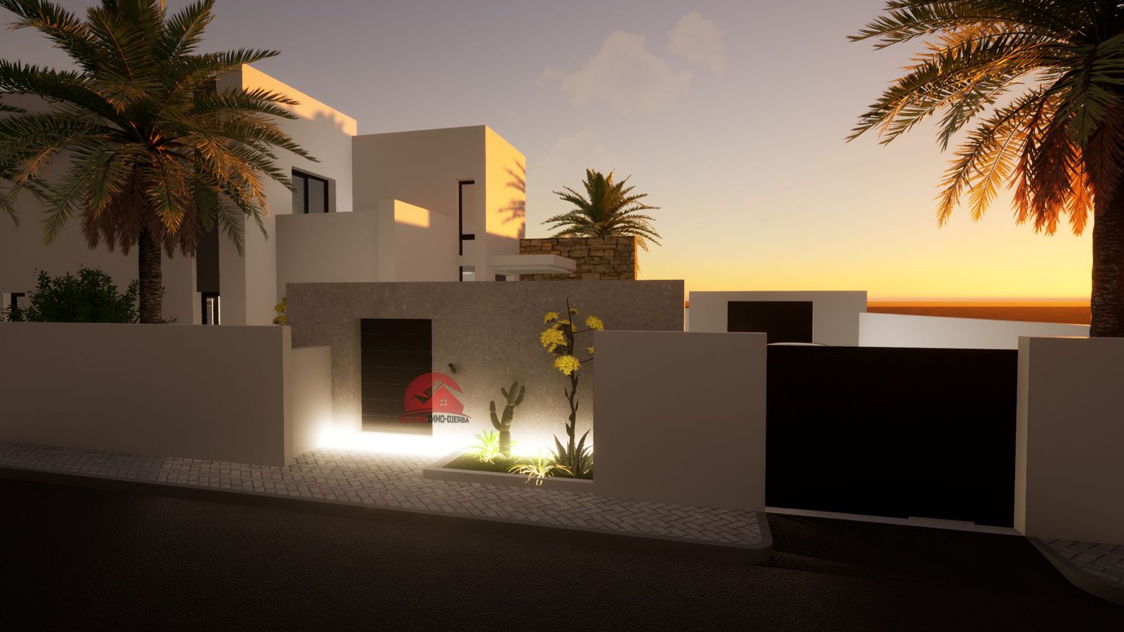 MODÈLE DE PLAN À DJERBA HOUMT SOUK - RÉF P635 - photo 3