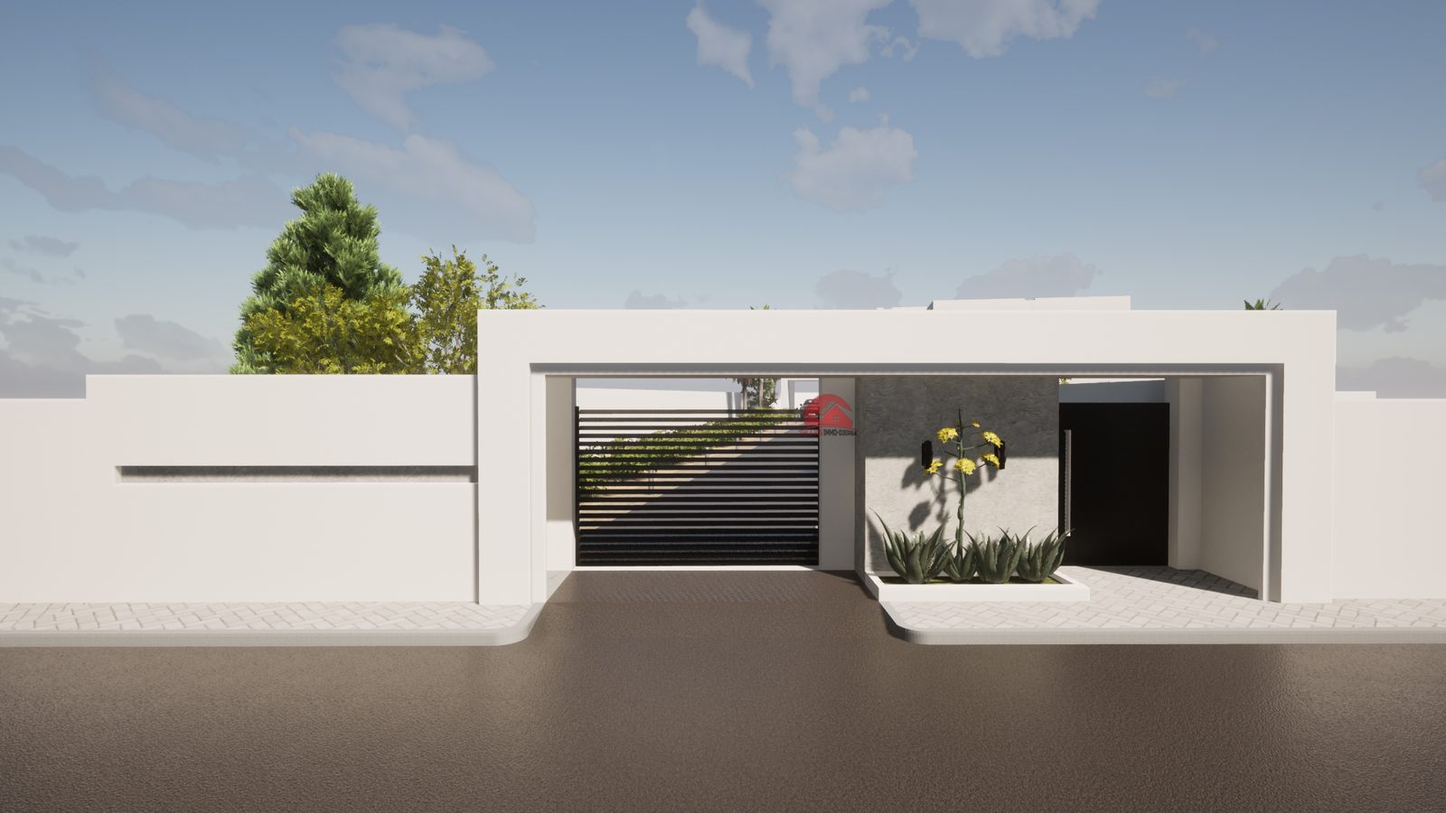 VENTE PROJET VILLA NEUVE AVEC PISCINE À MEZRAYA - RÉF V658 - photo 2