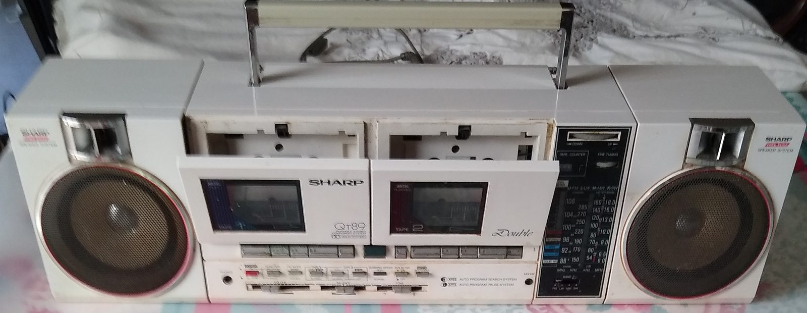 RADIO CASSETTE SHARP QT 89 Collector - photo 2