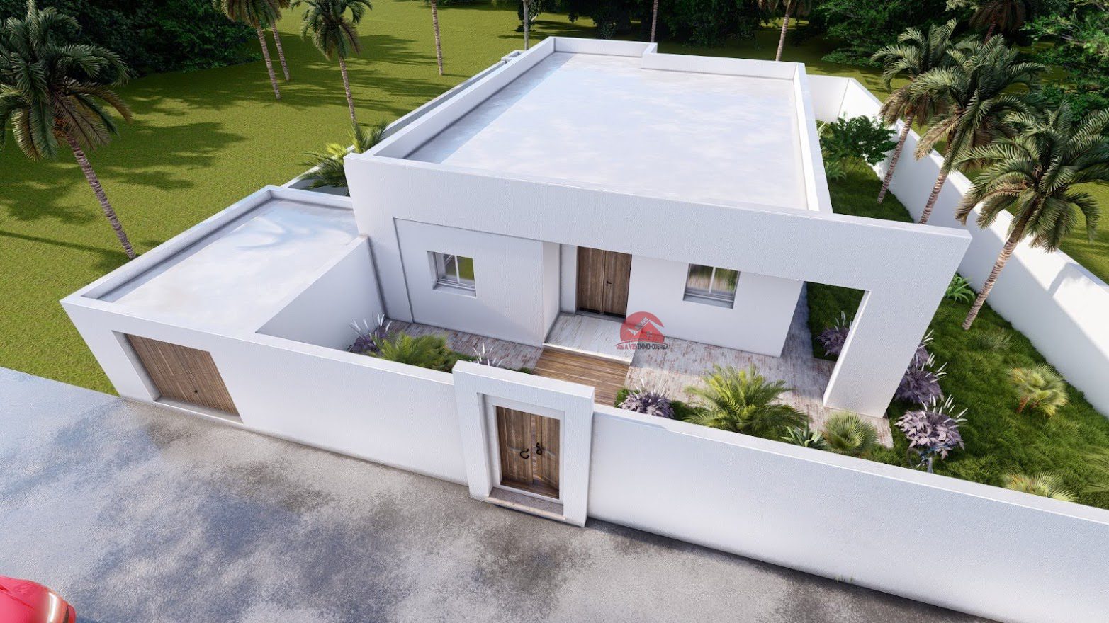PROJET DE VILLA AVEC PISCINE À HOUMT SOUK DJERBA- RÉF P624 - photo 4