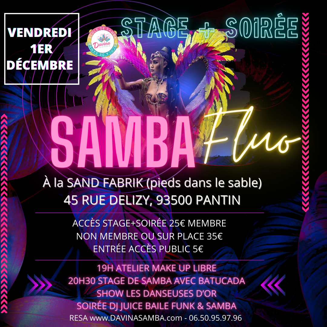 Soirée Brésilienne Samba Fluo - photo 2