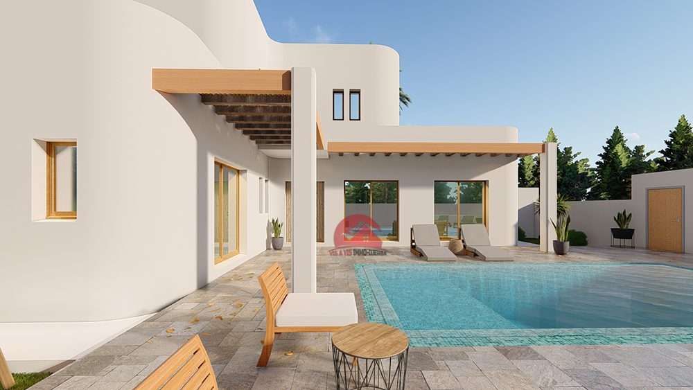 NOUVEAU MODÈLE DE PLAN À CONSTRUIRE À DJERBA - RÉF P553 - photo 2
