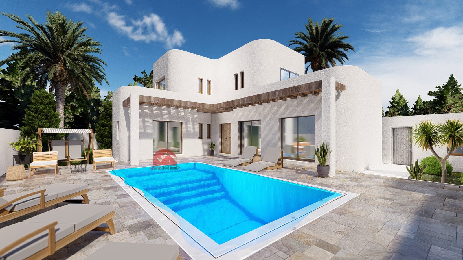 NOUVEAU MODÈLE DE PLAN À CONSTRUIRE À DJERBA - RÉF P553 - photo 3