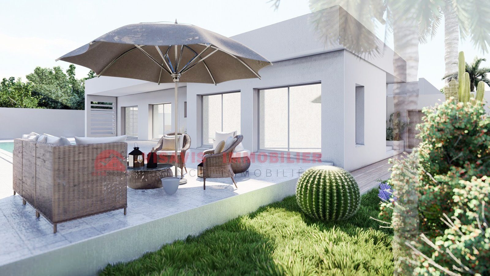 vente sur plan à Djerba - titre bleu zone urbaine - photo 2