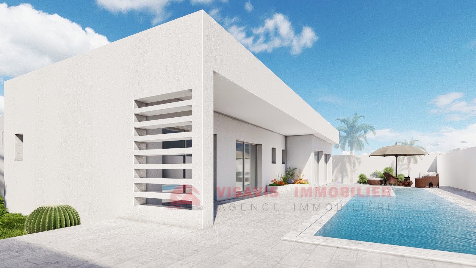 vente sur plan à Djerba - titre bleu zone urbaine - photo 4