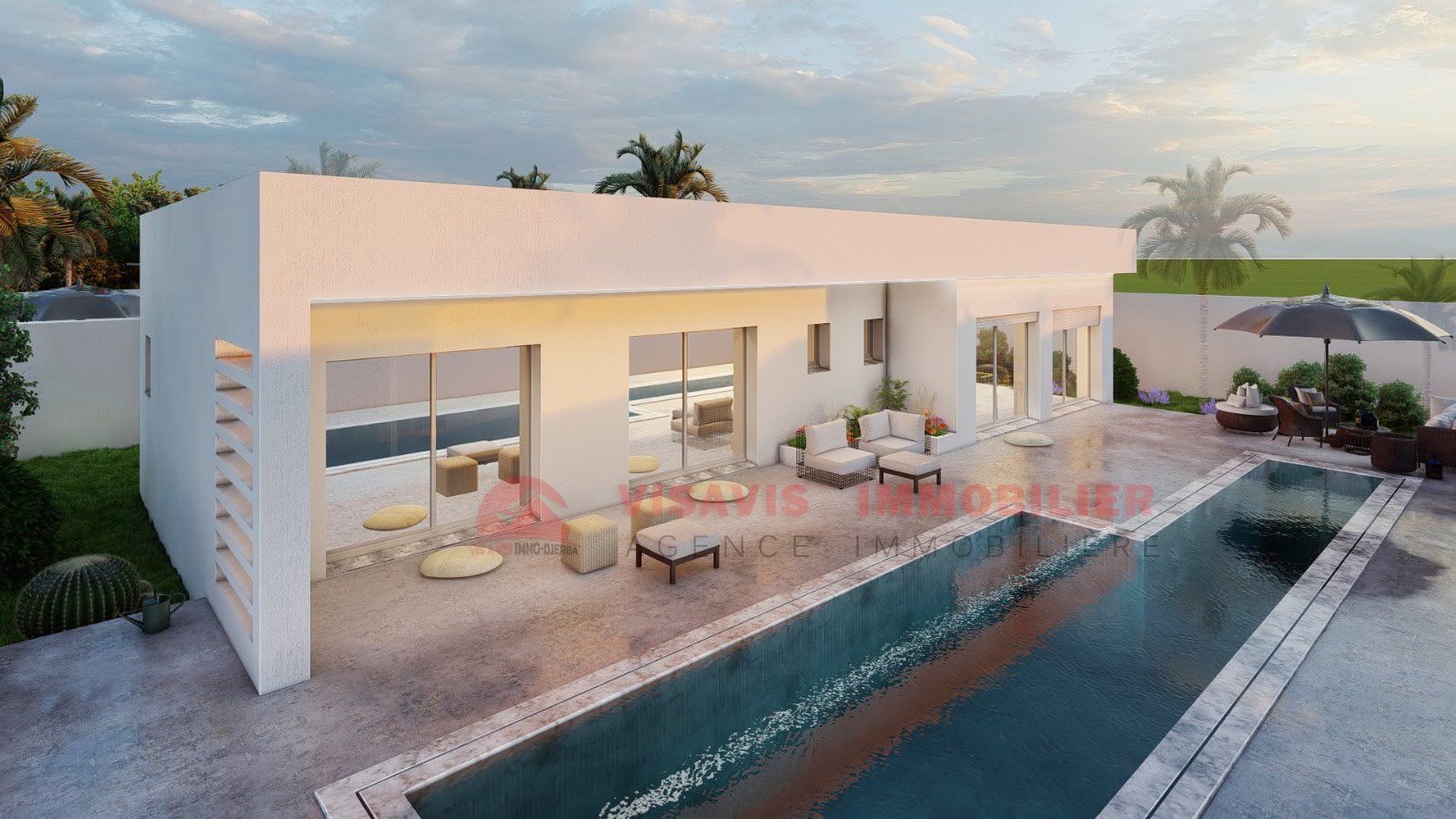 vente sur plan à Djerba - titre bleu zone urbaine - photo 6
