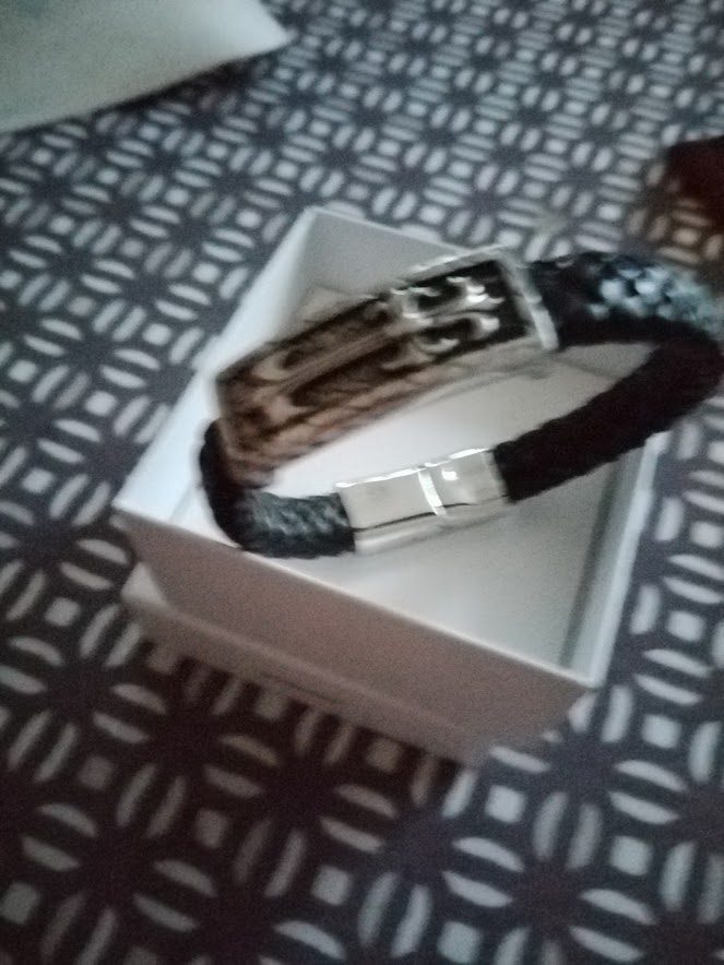 BRACELET EN CUIR HOMME - photo 2