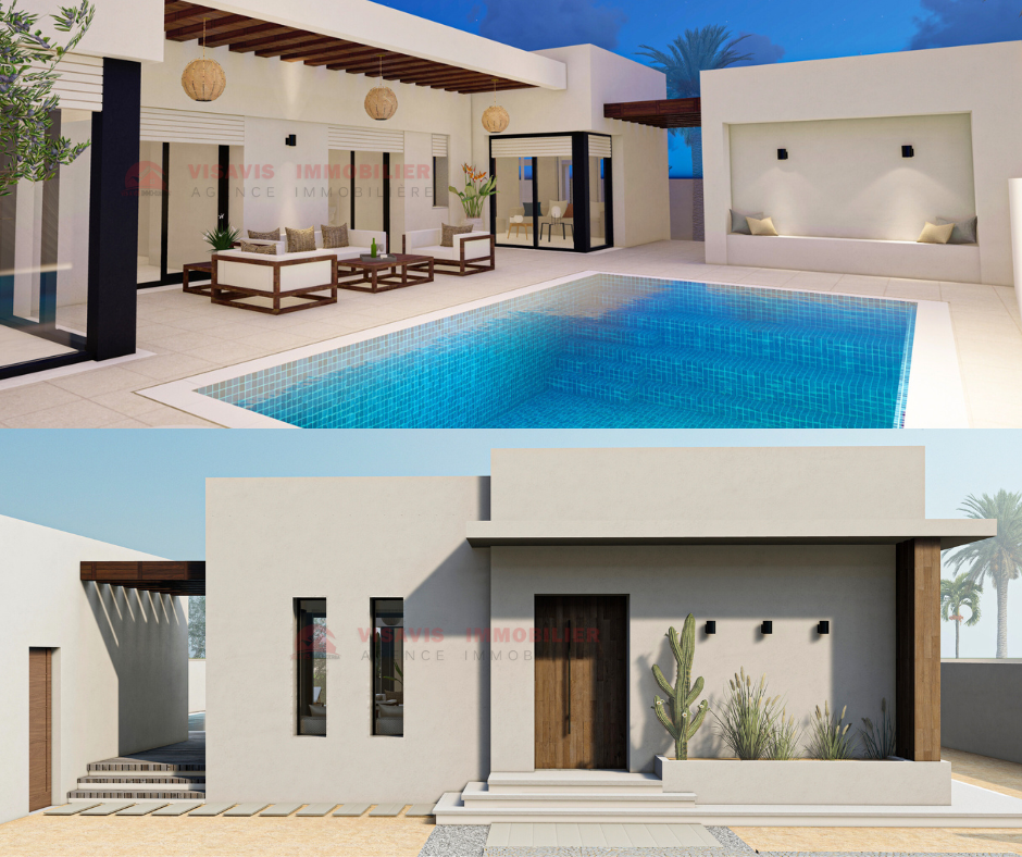 Achat maison titre bleu à Djerba - zone Urbaine - photo 1