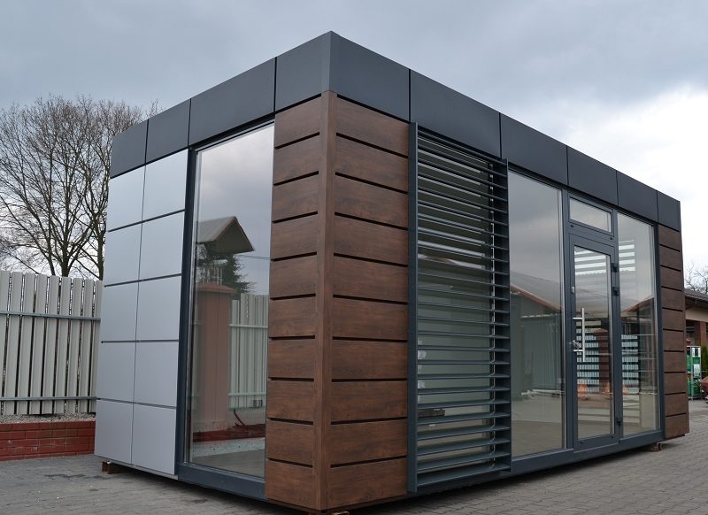 CONTENEUR BUREAU -01 – 6 x 2,5 m – container – bungalow – module – modulaire – préfabriqué - photo 1