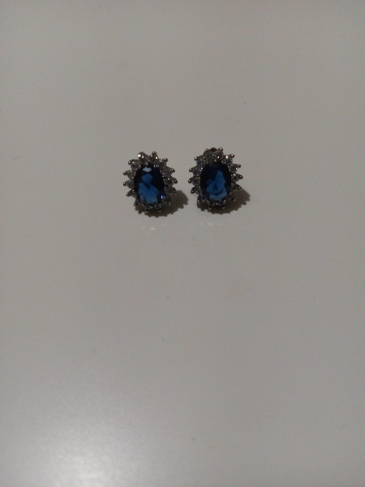 Boucles d'oreilles saphir argent - photo 4