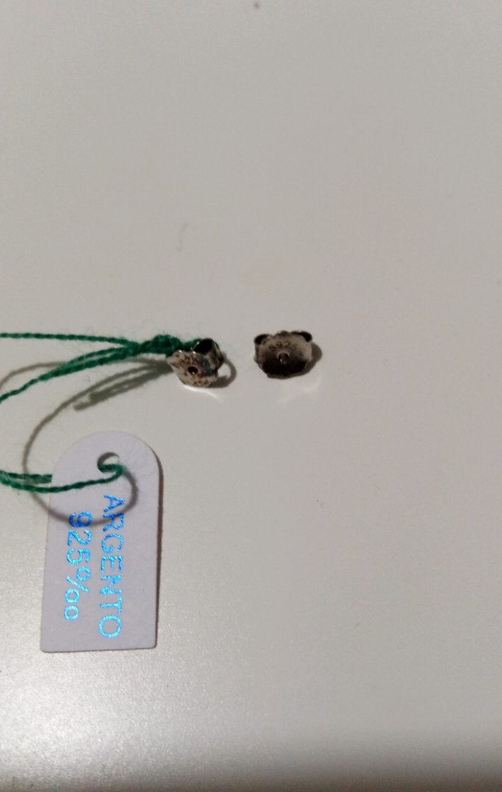 Boucles d'oreilles saphir argent - photo 5