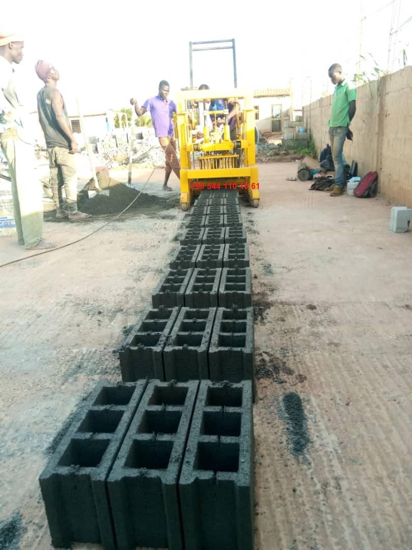 Pondeuse de brique OTT4.1 parpaing agglos bloc beton pave bordure – MALI BAMAKO - photo 2