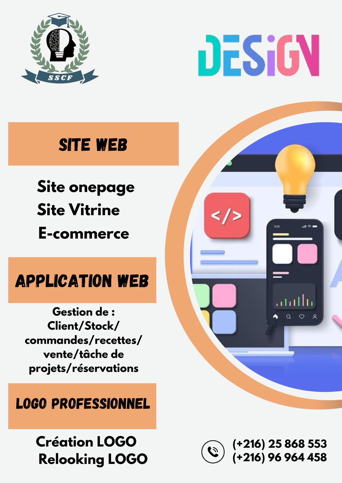 Création Site Web , Application Web , LOGO porfessionnel - photo 1