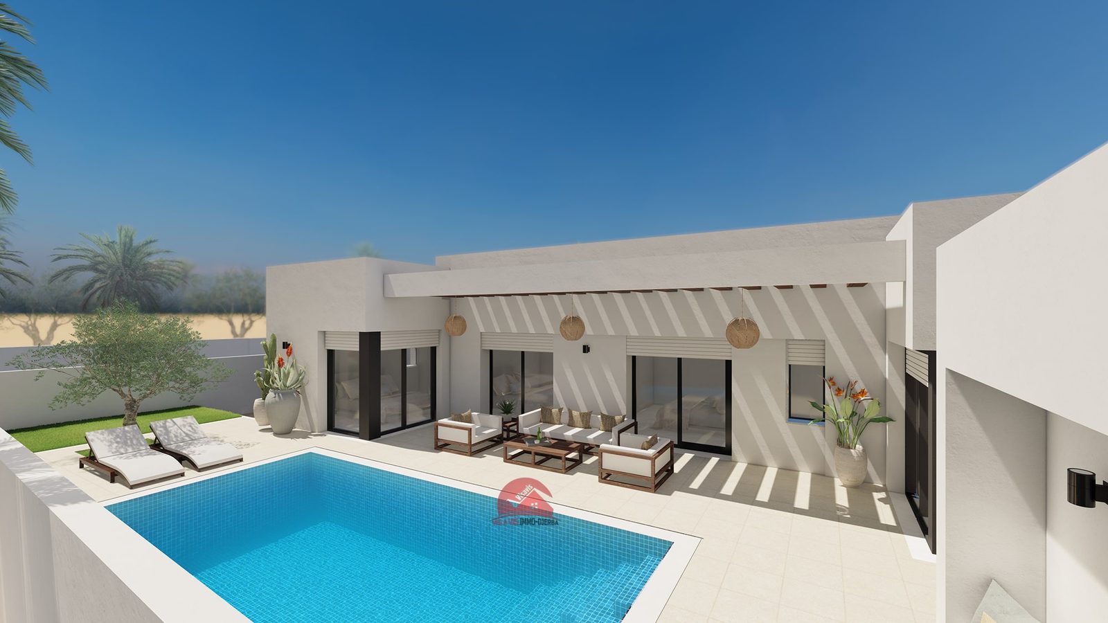 OFFRE DE TERRAIN ET CONSTRUCTION À DJERBA HOUMT SOUK - RÉF P653 - photo 4