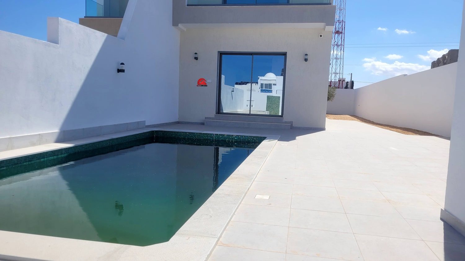 VILLA NEUVE AVEC PISCINE À HOUMT SOUK DJERBA - RÉF V 628 - photo 1