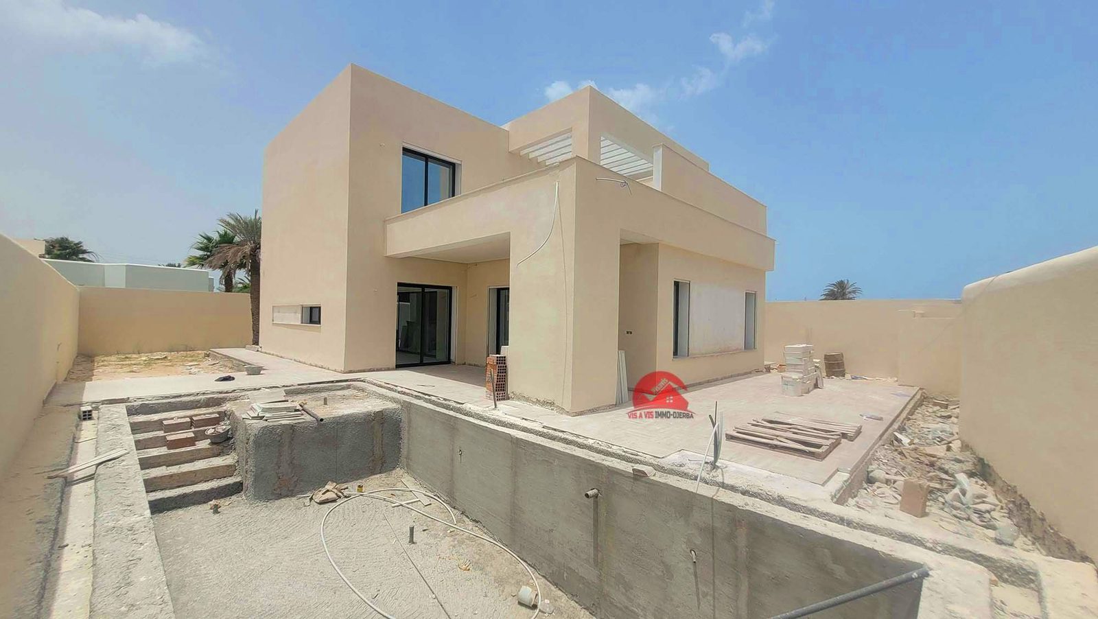 VILLA NEUVE À VENDRE À LA ZONE TOURISTIQUE MEZRAYA - RÉF V640 - photo 4