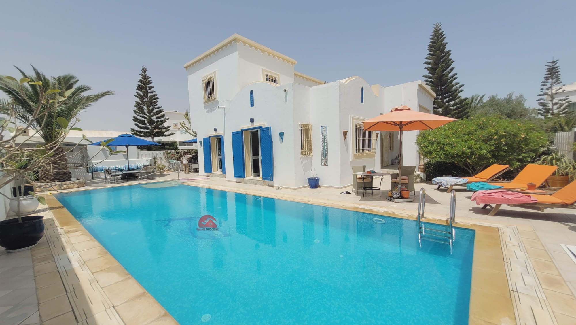 BELLE VILLA AVEC PISCINE PRIVÉE EN ZONE TOURISTIQUE DJERBA-RÉF V623 - photo 1