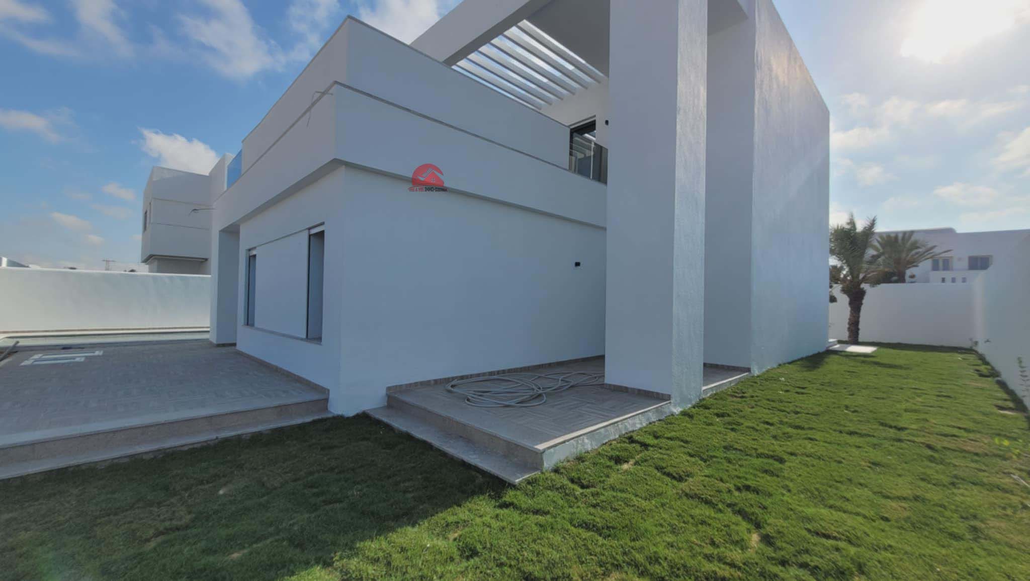 VILLA NEUVE À LA ZONE TOURISTIQUE MEZRAYA DJERBA- RÉF V640 - photo 6