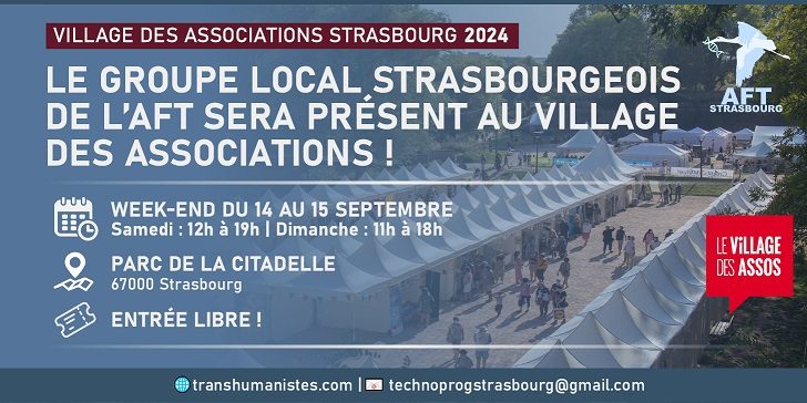 L’AFT67 sera au Village des Associations Strasbourg 2024. - photo 1