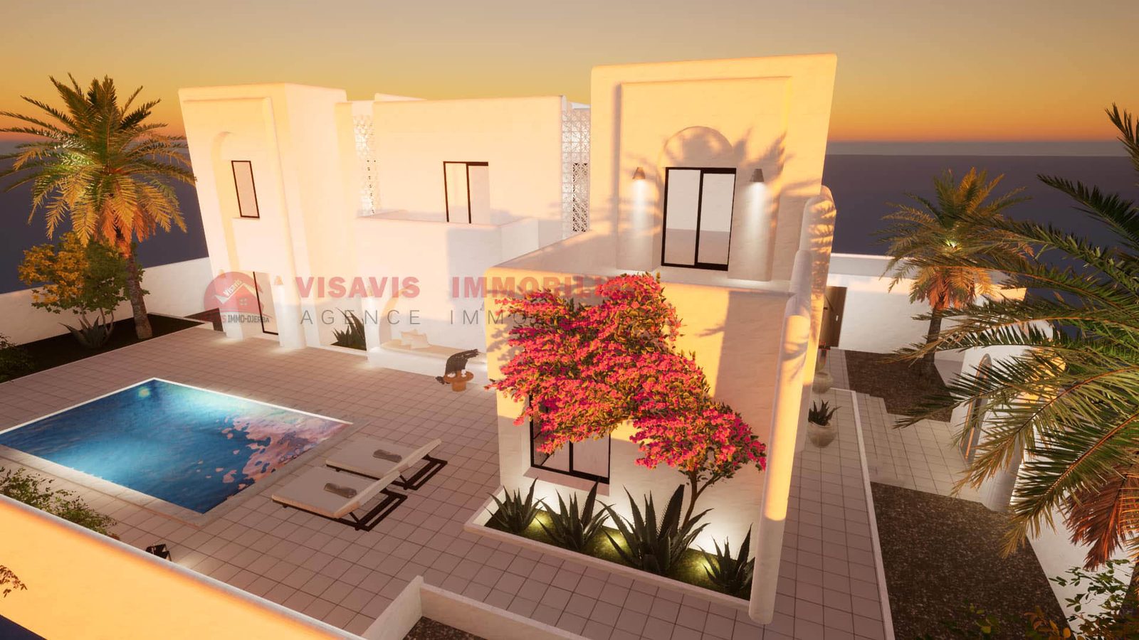 CONSTRUCTION CLÉ EN MAIN - VILLA AVEC PISCINE ZU DJERBA - RÉF P691 - photo 4