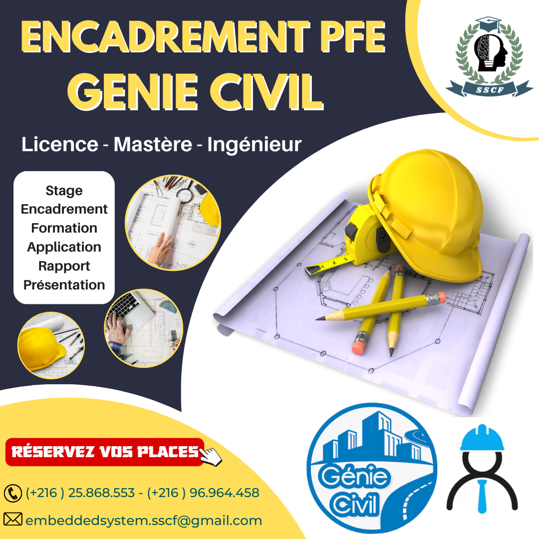 Encadrement PFE Génie Civil 2025 Chez SSCF - photo 1
