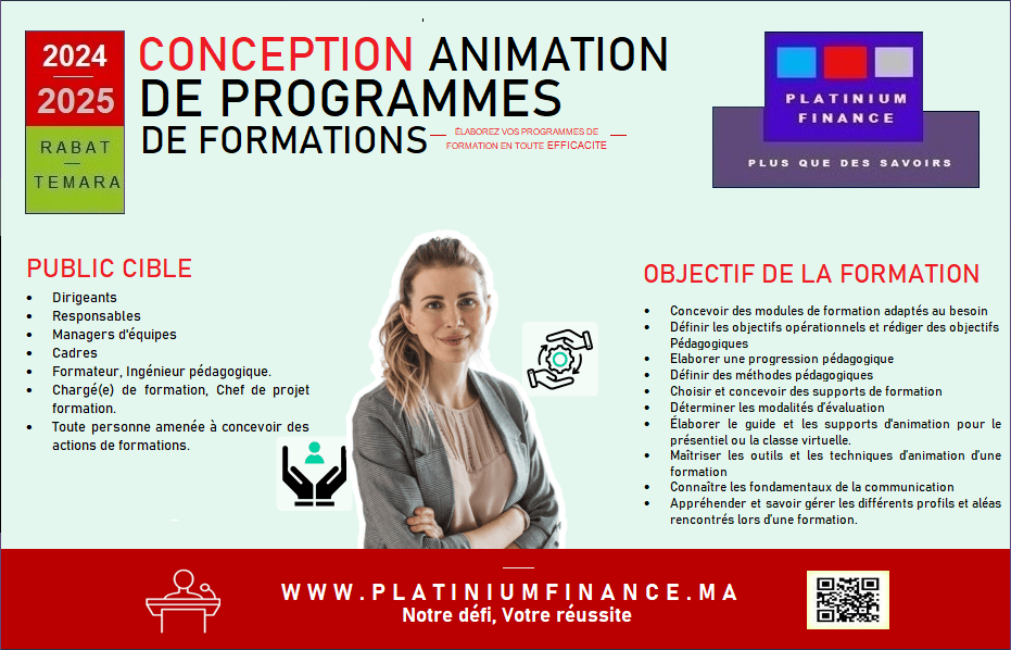 Formation CADRE – Conception et Animation de programme de formation - photo 1