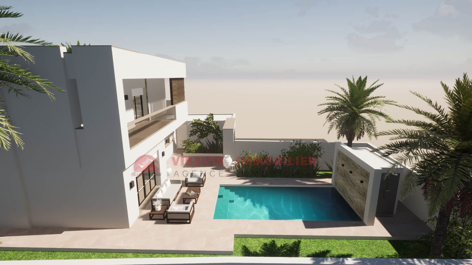CONSTRUCTION VILLA EN ZONE URBAINE DJERBA - RÉF P694 - photo 4