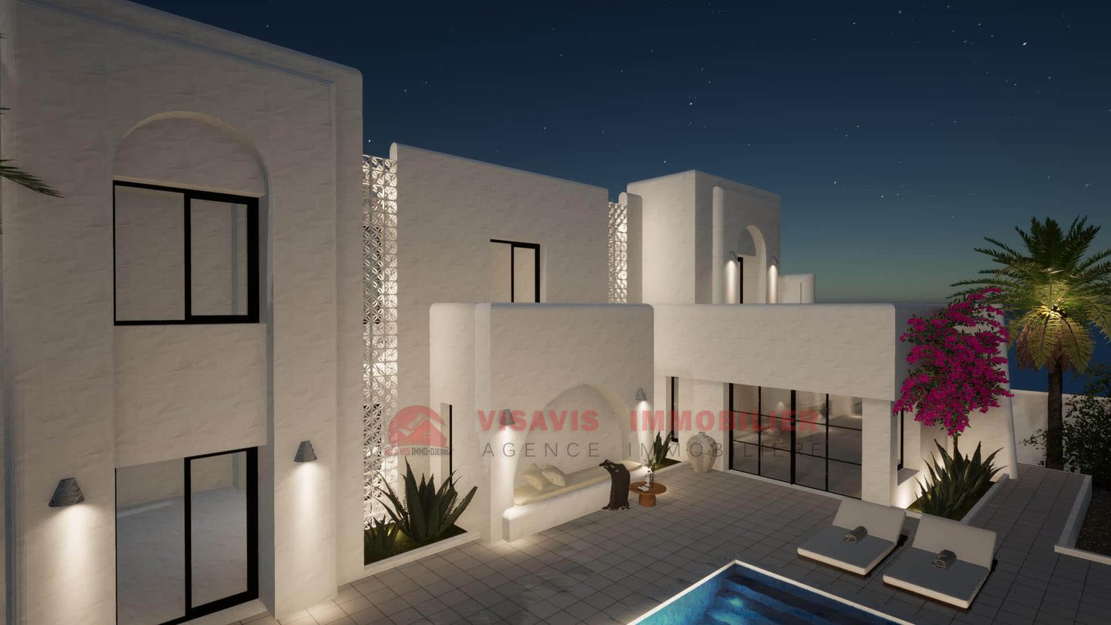 CONSTRUCTION CLÉ EN MAIN - VILLA AVEC PISCINE ZU DJERBA - RÉF P691 - photo 2