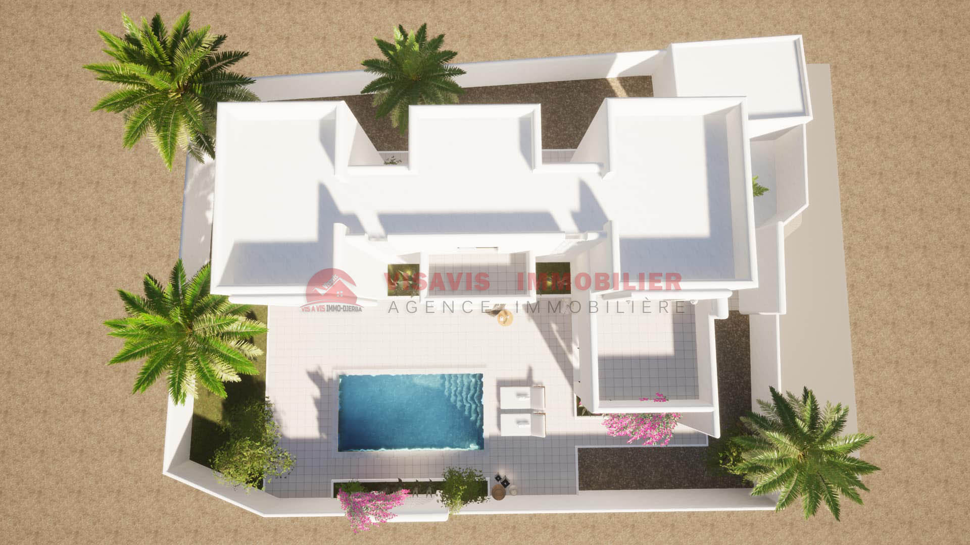 CONSTRUCTION CLÉ EN MAIN - VILLA AVEC PISCINE ZU DJERBA - RÉF P691 - photo 3