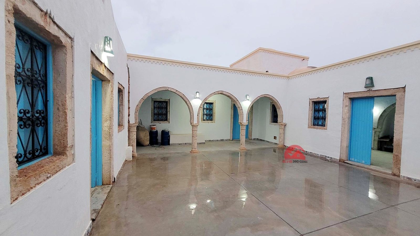 HOUCH DJERBIEN À HOUMT SOUK ZU DJERBA TUNISIE - RÉF H490 - photo 1