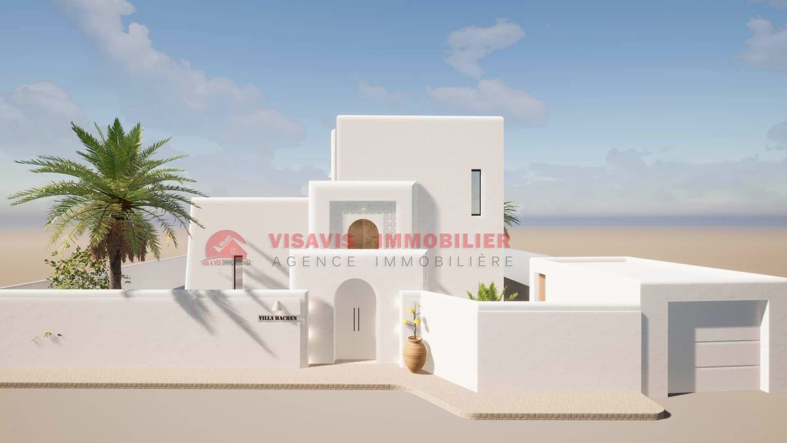 CONSTRUCTION CLÉ EN MAIN - VILLA AVEC PISCINE ZU DJERBA - RÉF P691 - photo 3
