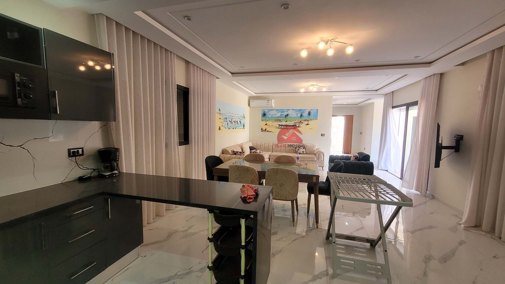 VILLA MEUBLÉE À VENDRE EN ZONE TOURISTIQUE DJERBA ZT - RÉF V701 - photo 2