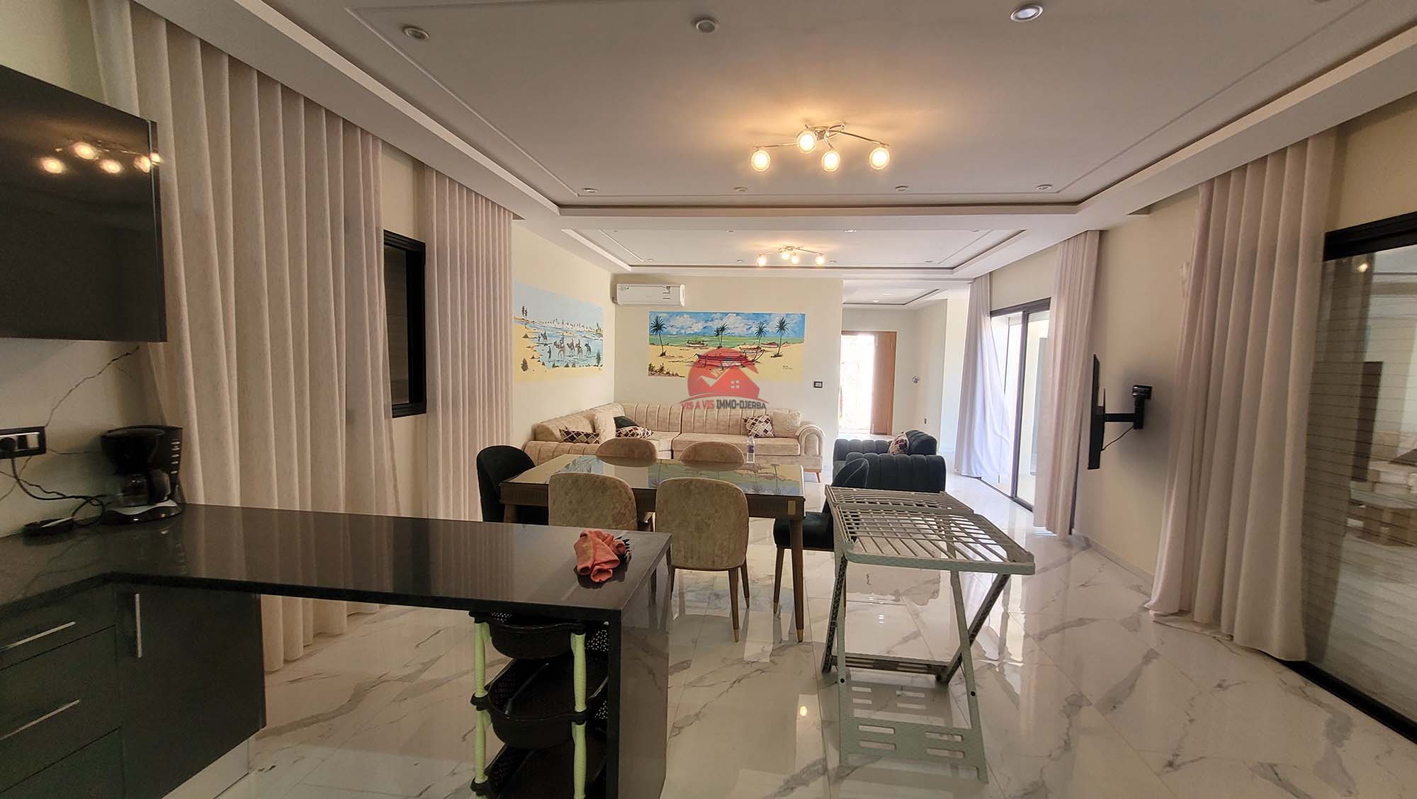 VILLA MEUBLÉE EN ZONE TOURISTIQUE DJERBA - RÉF V701 - photo 2