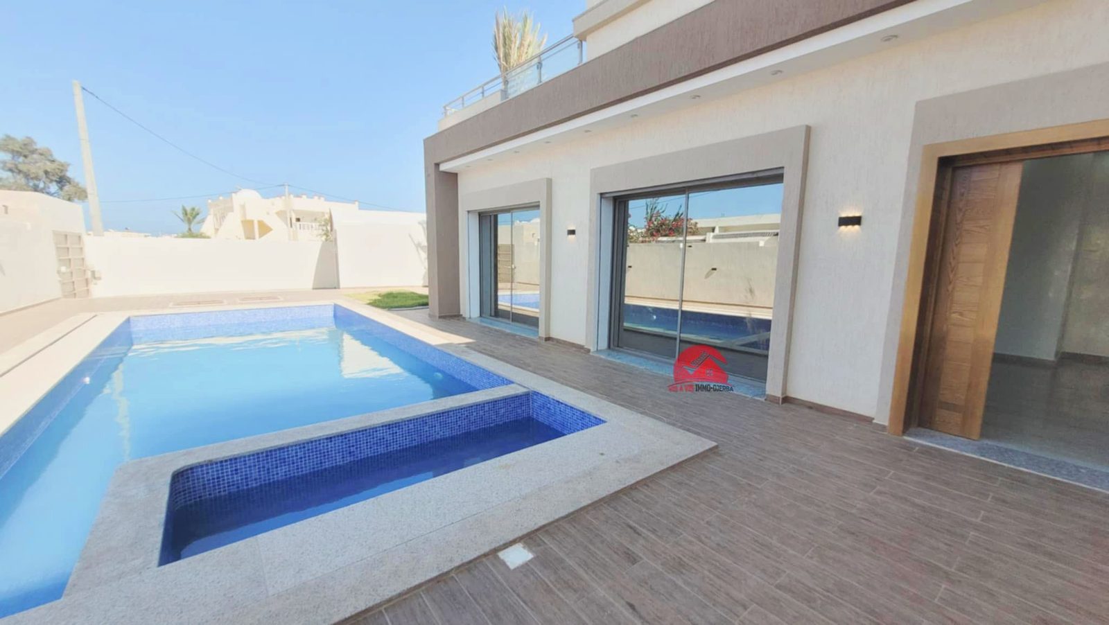 VILLA AVEC PISCINE - DJERBA ZA - TITRE BLEU - RÉF V684 - photo 6