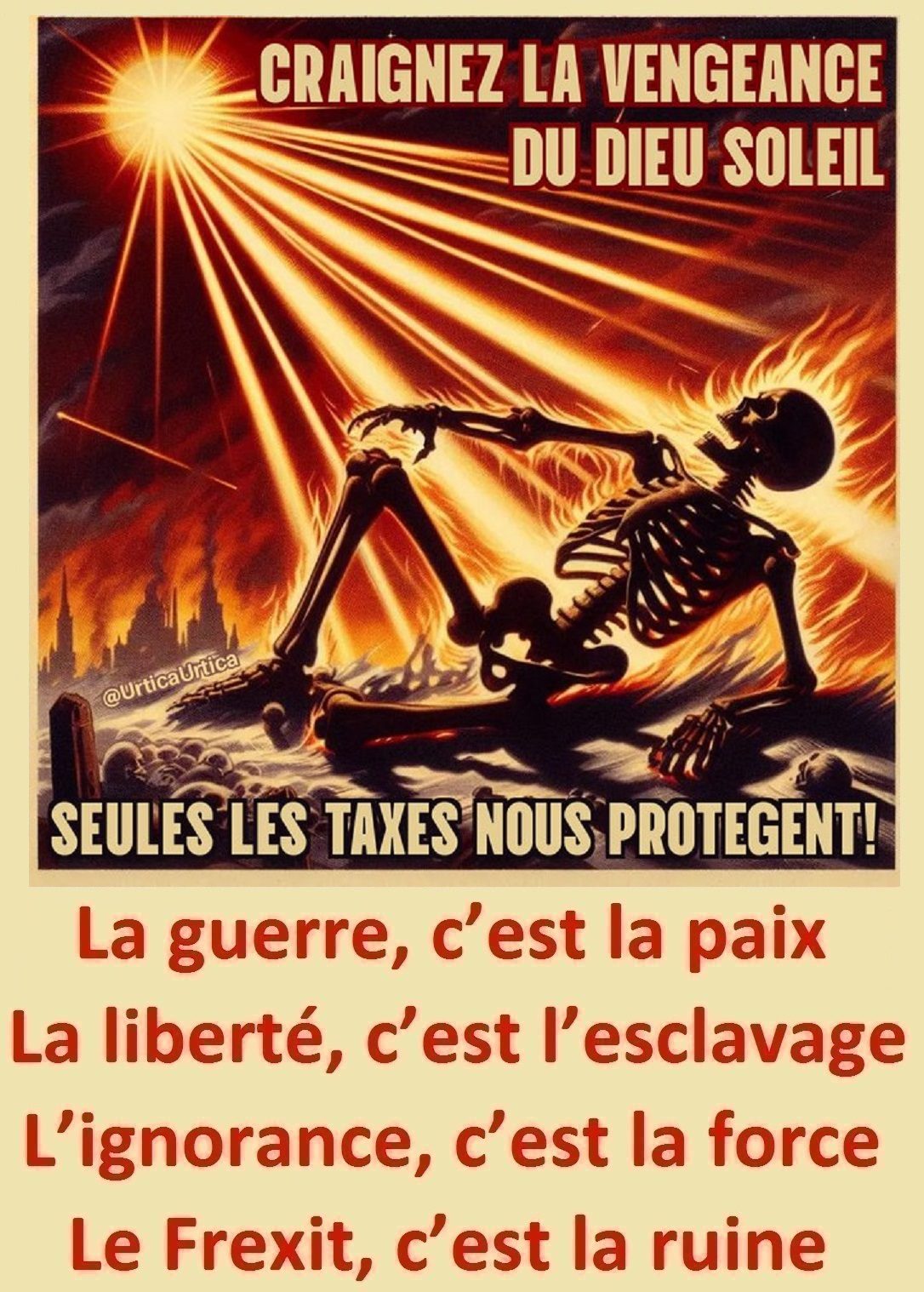 Expo @UrticaUrtica : L’artiste qui dépeint le wokistan élyséen. - photo 3