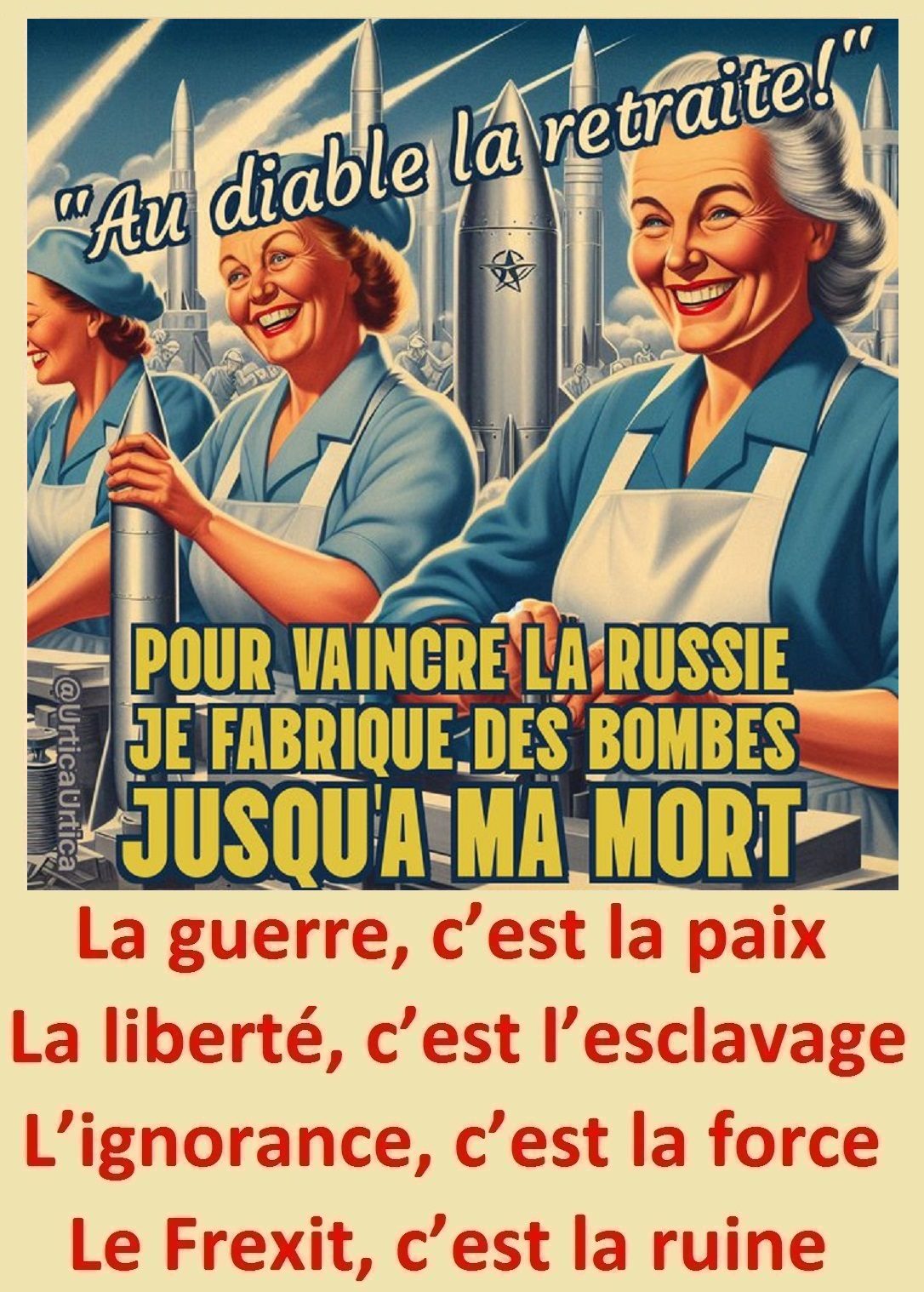 Expo @UrticaUrtica : L’artiste qui dépeint le wokistan élyséen. - photo 5