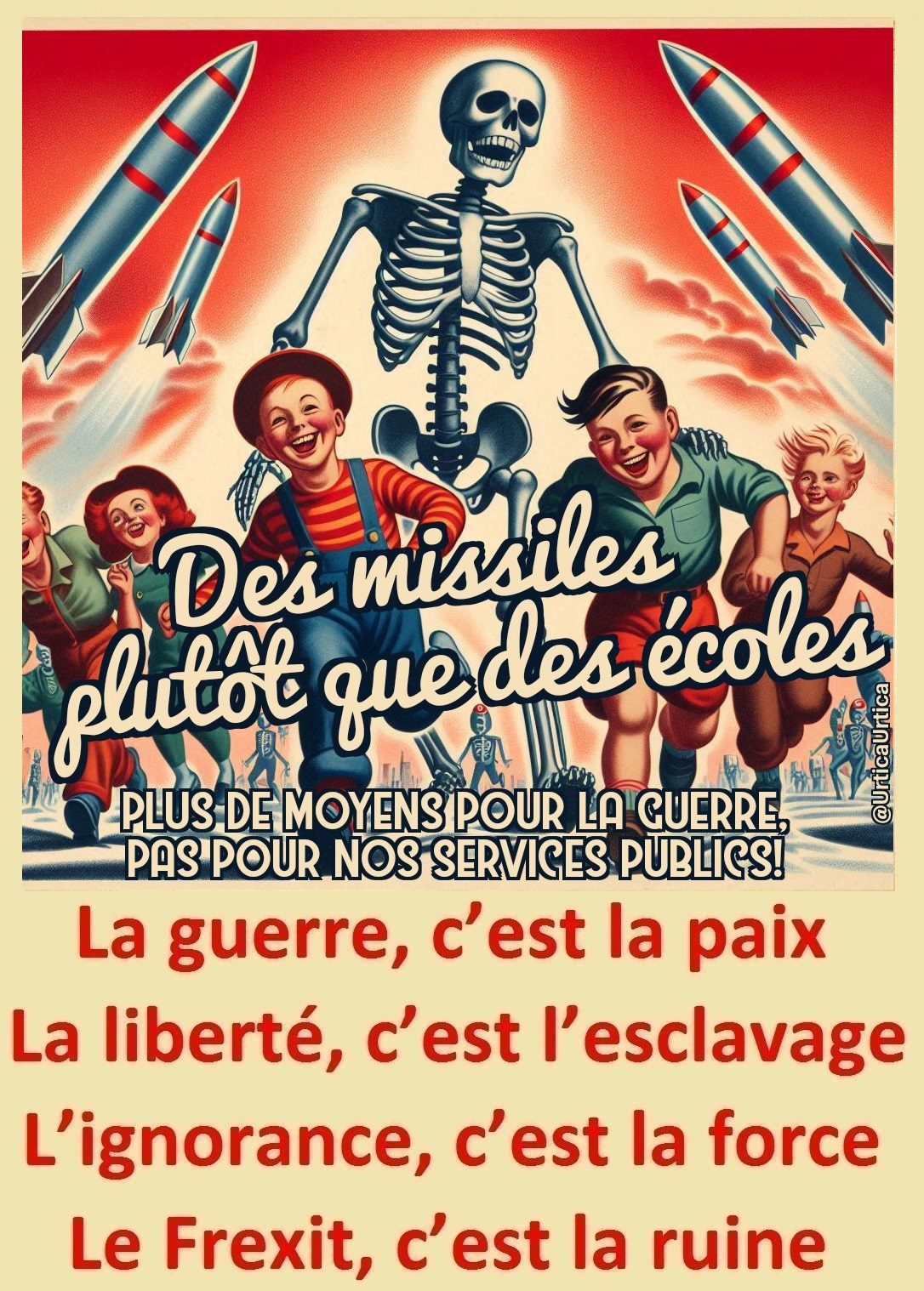 Expo @UrticaUrtica : L’artiste qui dépeint le wokistan élyséen. - photo 6