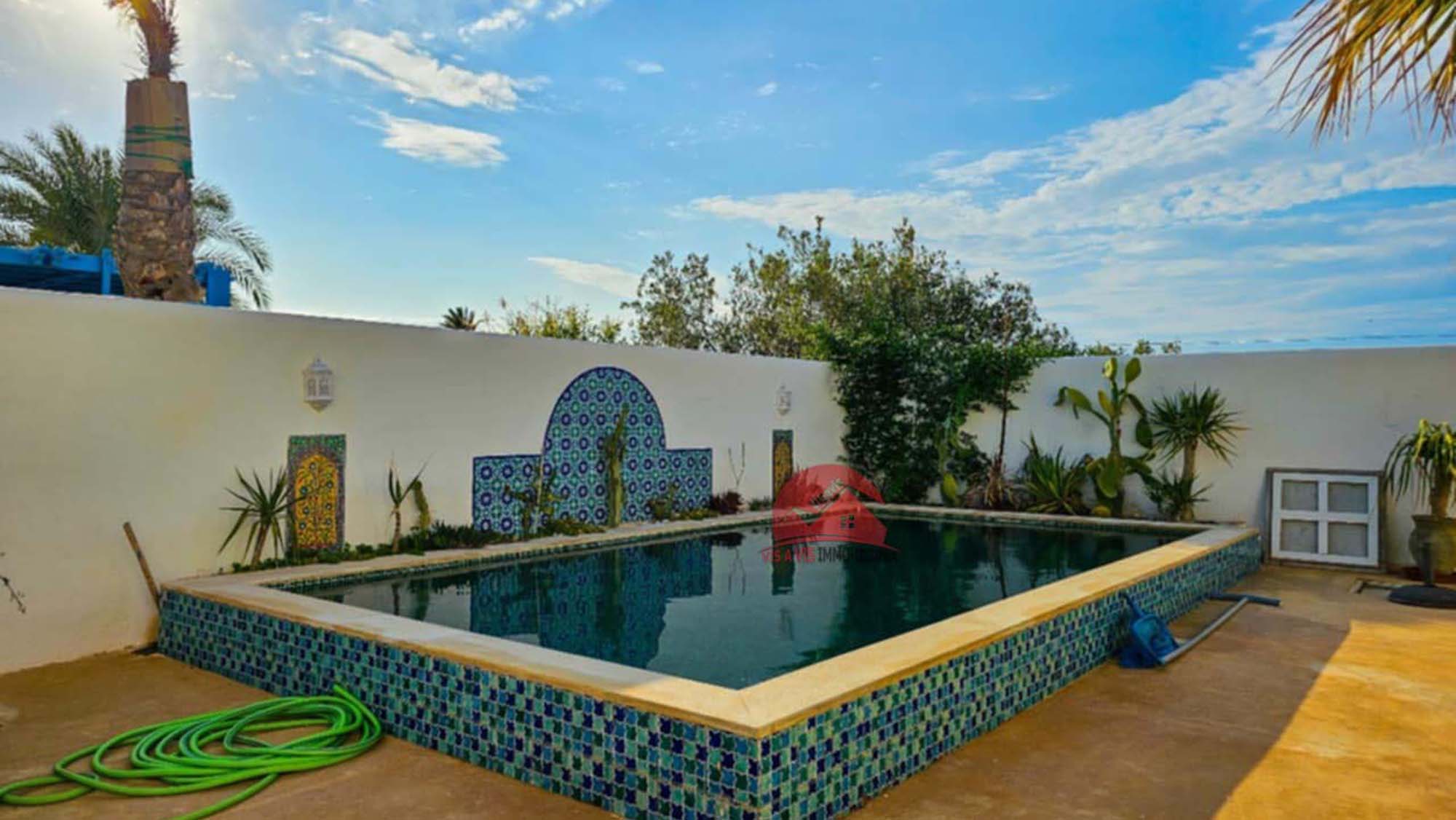 VILLA AVEC PISCINE À HOUMT SOUK DJERBA - RÉF L768 - photo 2