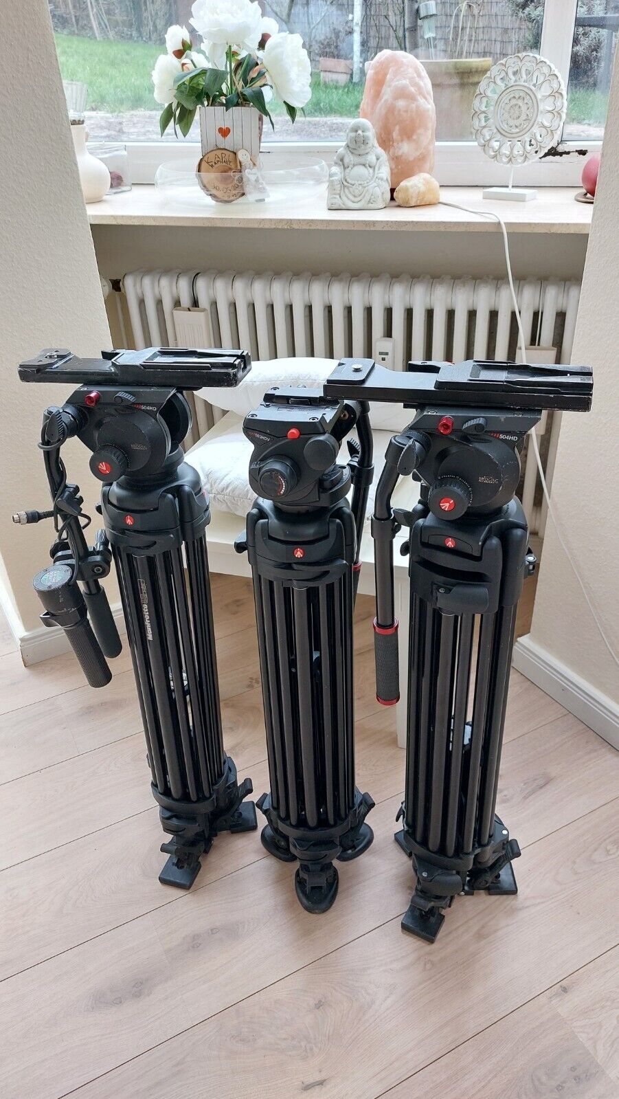 Lot de 3 caméras broadcast Panasonic HPX371 / HPX301 / HPX255 avec accessoires complets - photo 3