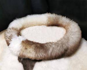Lits pour animaux en peau de mouton XXL, qualité supérieure - photo 4