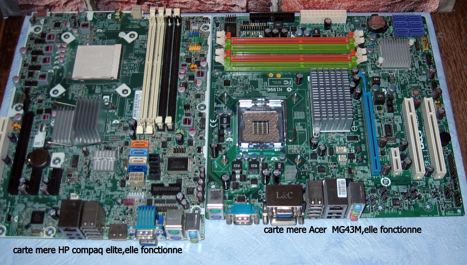 lot de pieces informatiques fonctionnelles. - photo 2