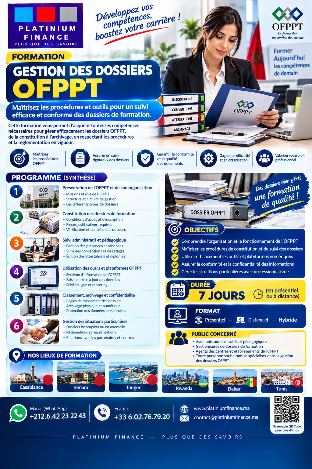 FORMATION CADRE - GESTION DES DOSSIERS OFPPT - photo 1